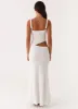Jocelyn Maxi Dress - White Crochet sold by Peppermayo