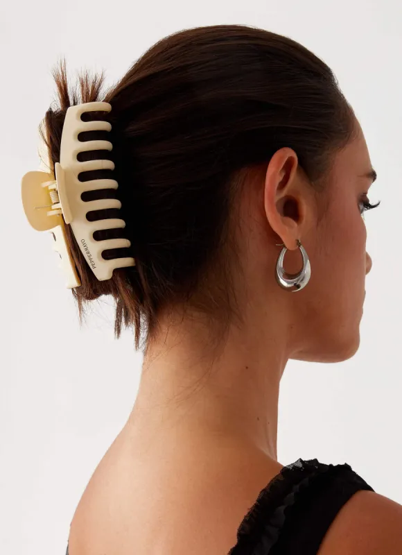 Peppermayo Claw Clip - Ivory made by Peppermayo