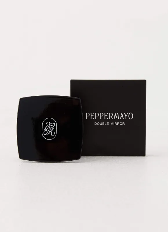 Peppermayo Makeup Mirror - Black made by Peppermayo