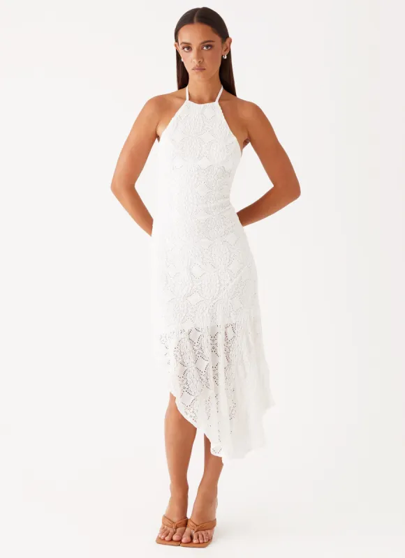 Sondela Maxi Dress - White sold by Peppermayo