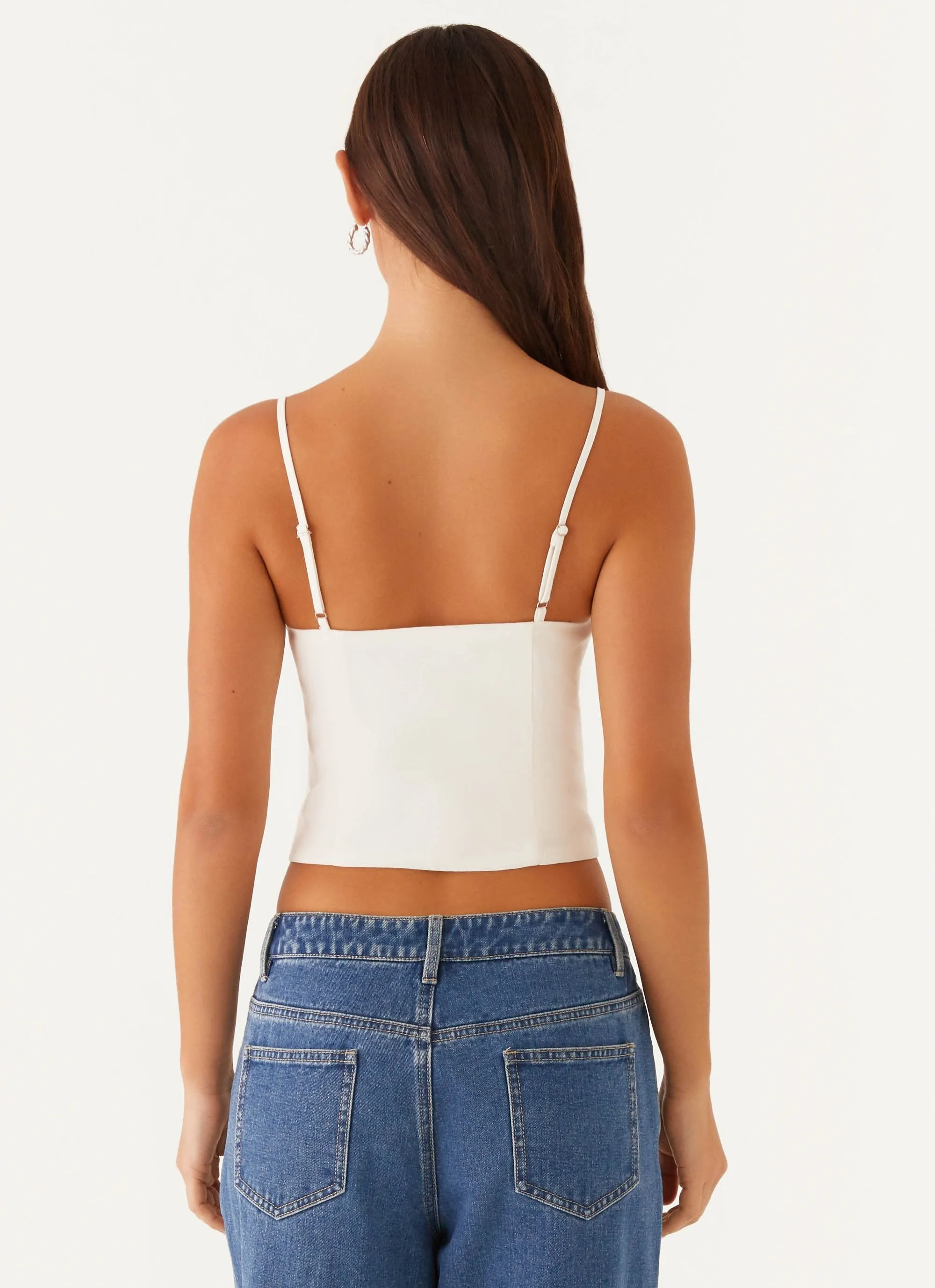 Everly Top - White sold by Peppermayo product image thumbnail 5