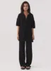 Jaded Knit Shirt - Black sold by Peppermayo