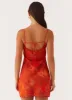 Manifest Mini Dress - Amber sold by Peppermayo