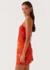 Manifest Mini Dress - Amber sold by Peppermayo