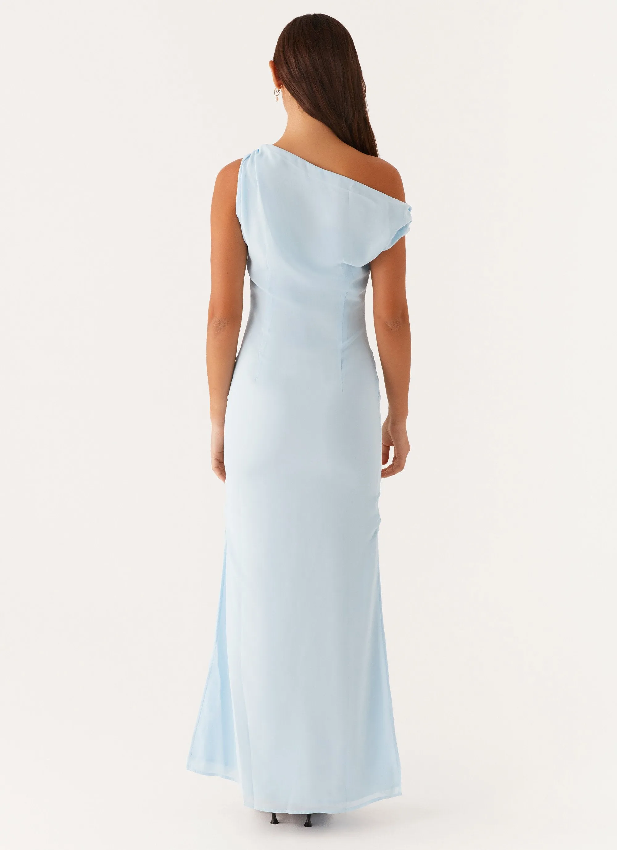 Dinner Date Maxi Dress - Blue sold by Peppermayo product image thumbnail 4