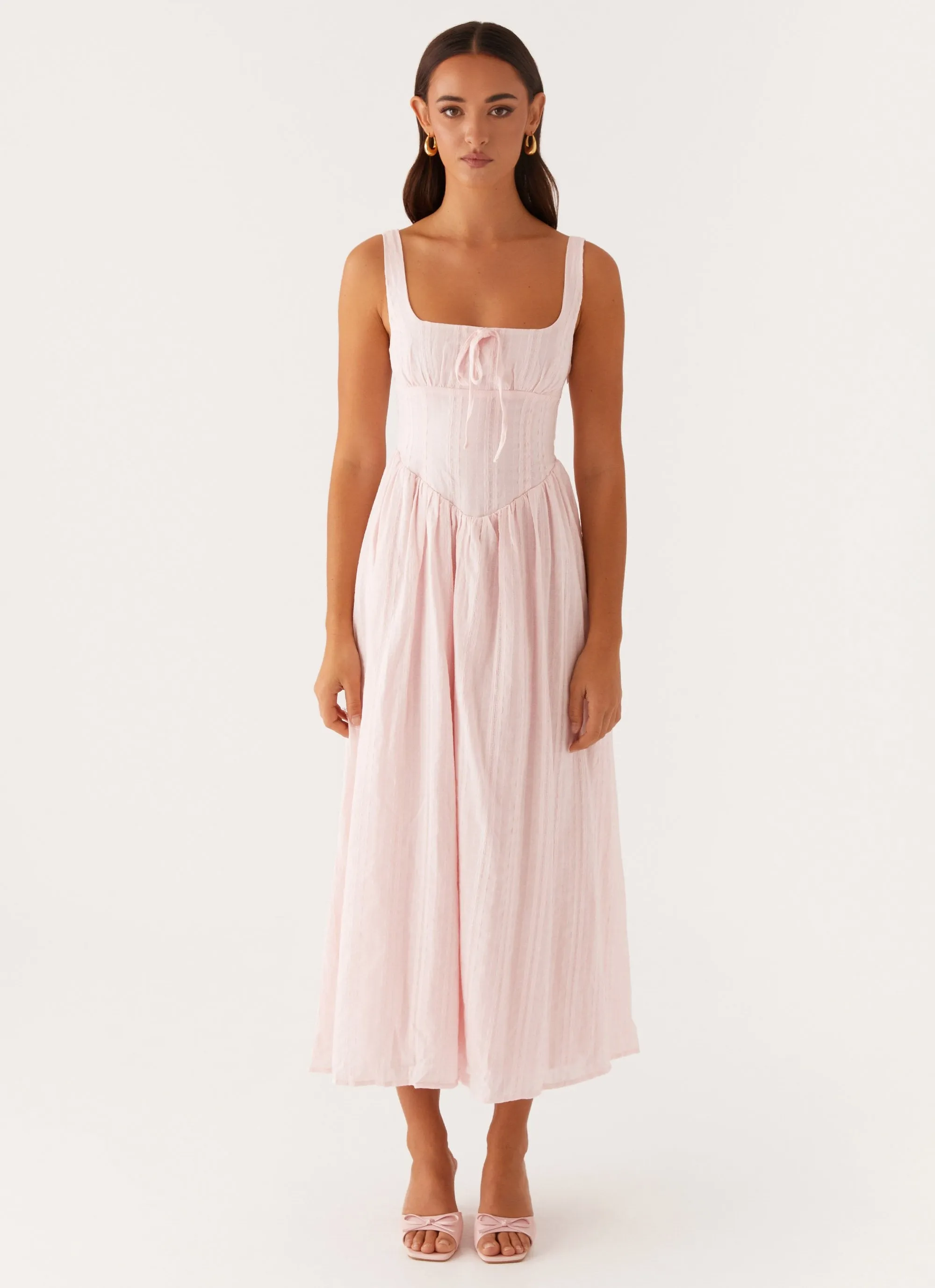 Pascuelle Midi Dress - Pink sold by Peppermayo product image thumbnail 2