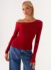 Elodie Top - Red sold by Peppermayo