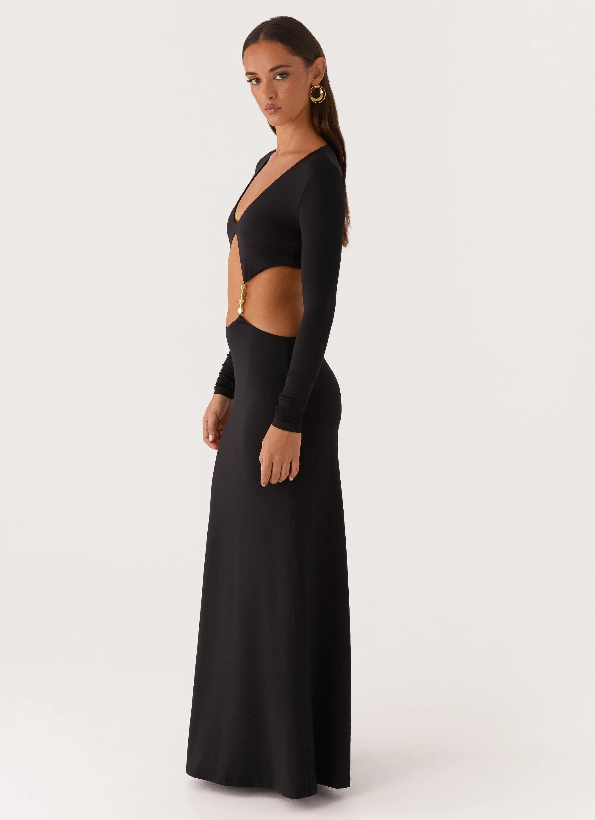Jourdan Maxi Dress - Black sold by Peppermayo product image thumbnail 4
