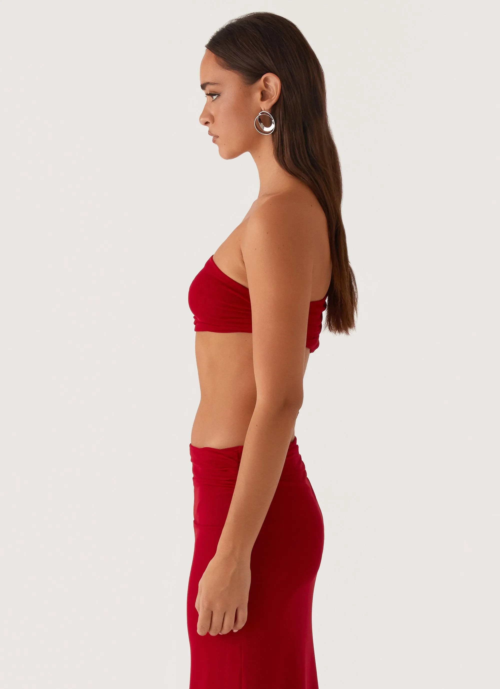 Luella One Shoulder Top - Red sold by Peppermayo product image thumbnail 3