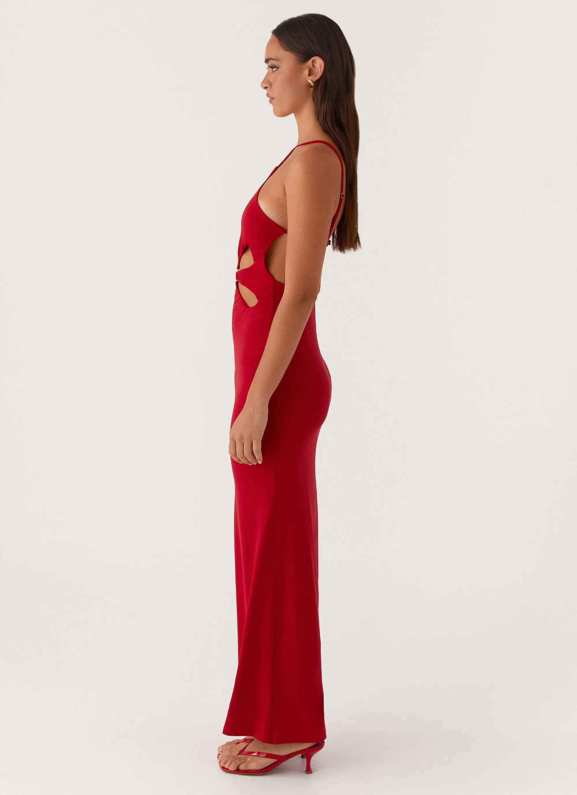 Grow Together Maxi Dress - Red sold by Peppermayo product image thumbnail 4