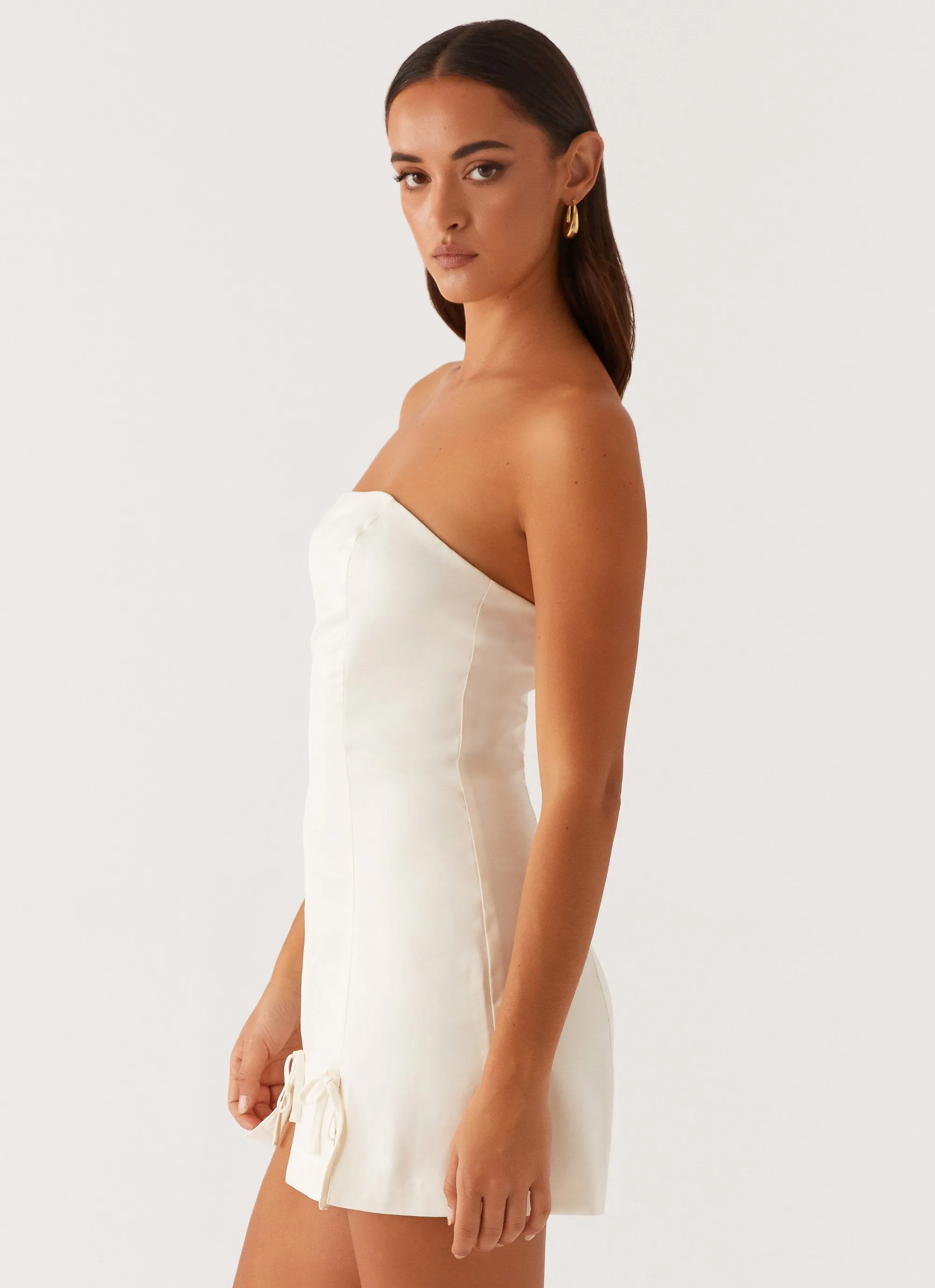 Kessie Mini Dress - Ivory sold by Peppermayo product image thumbnail 4