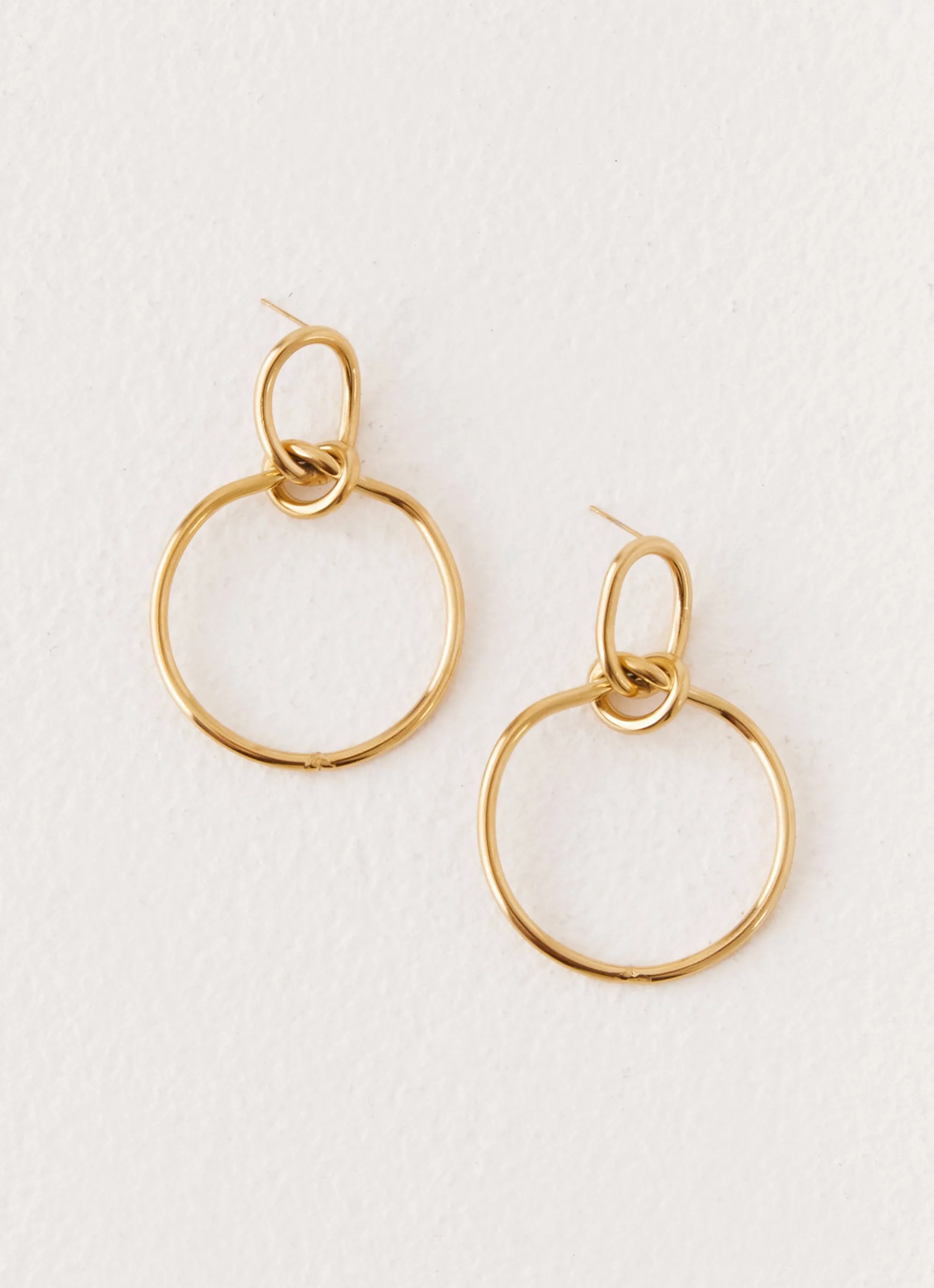 Andrea Earrings - Gold sold by Peppermayo product image thumbnail 2
