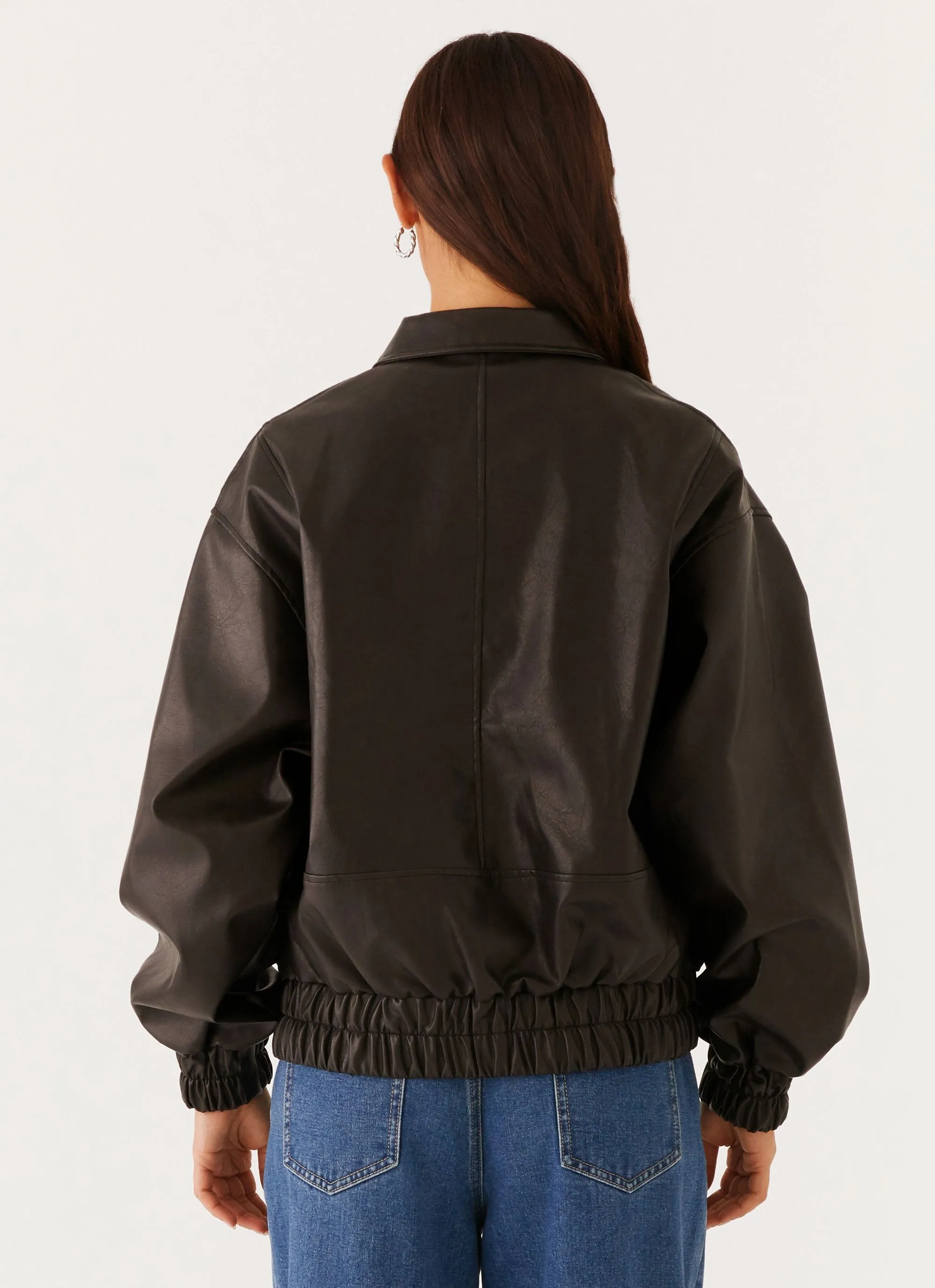 Holland Bomber Jacket - Black sold by Peppermayo product image thumbnail 5