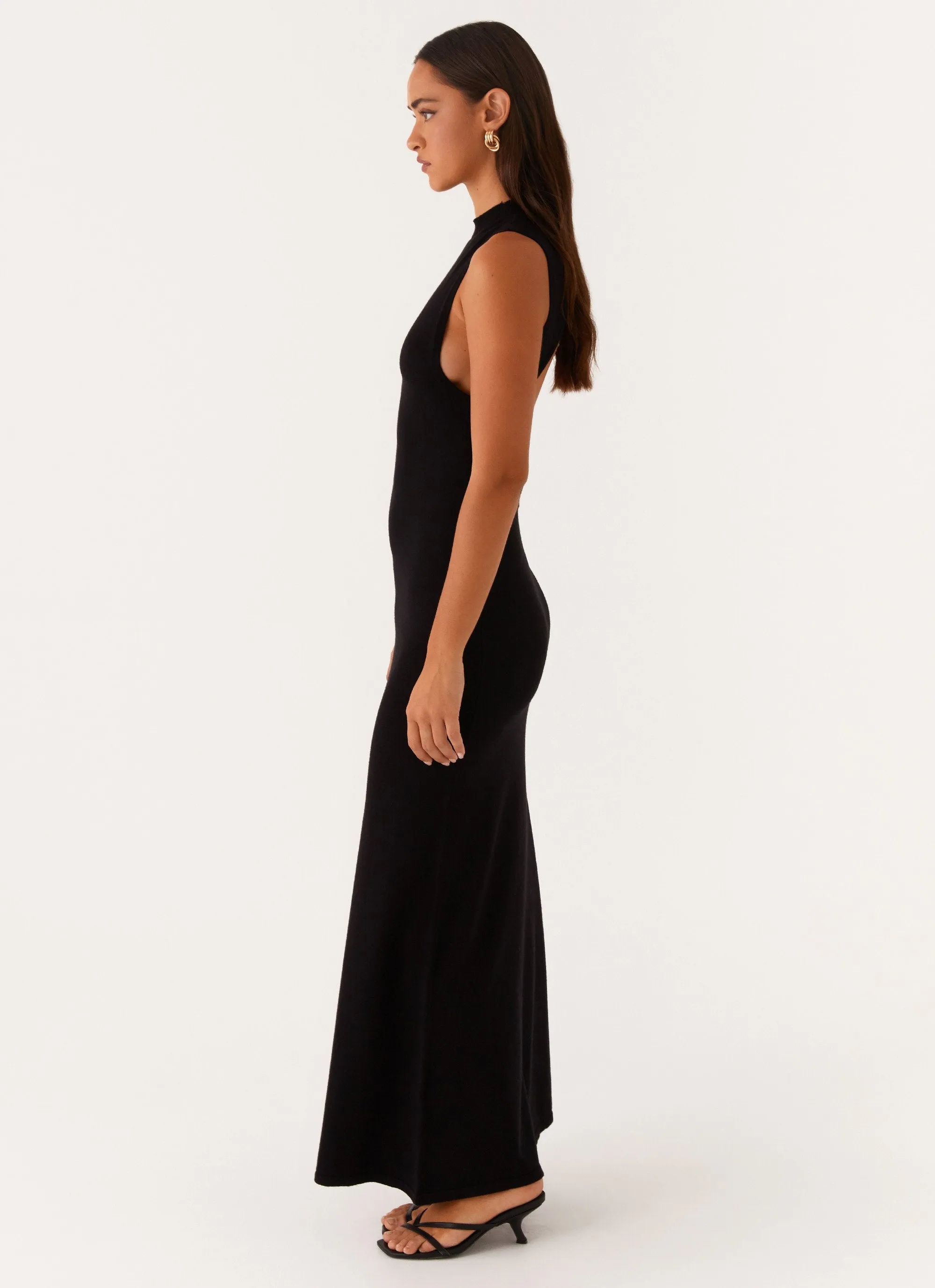 Prove It Knit Maxi Dress - Black sold by Peppermayo product image thumbnail 3