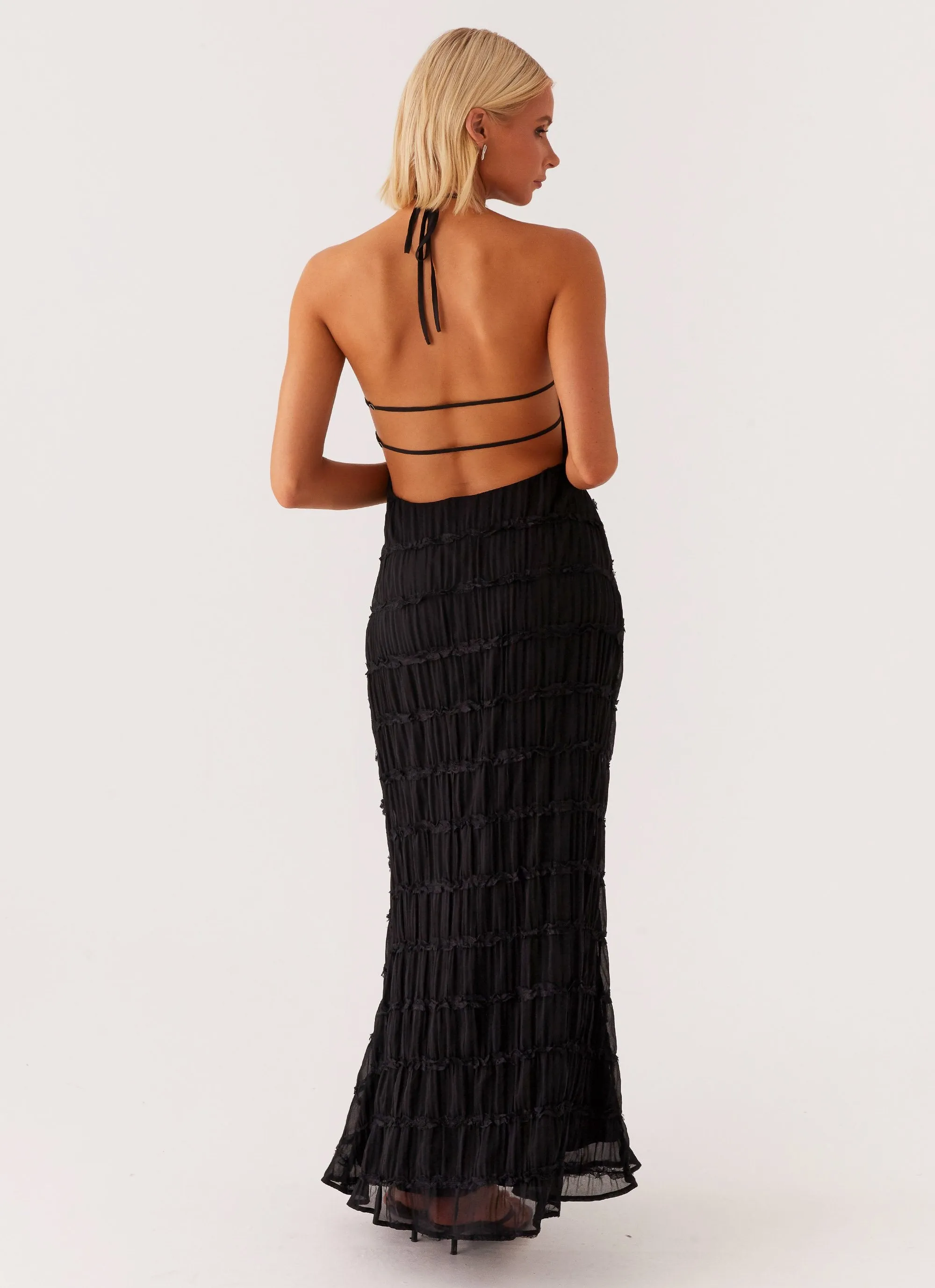 Aullie Maxi Dress - Black sold by Peppermayo product image thumbnail 2