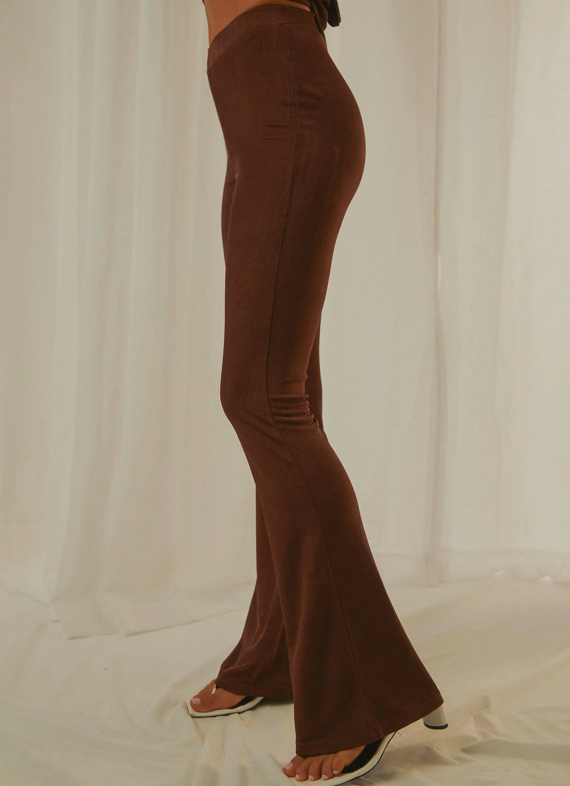 Russo Flare Pants - Chocolate sold by Peppermayo product image thumbnail 5