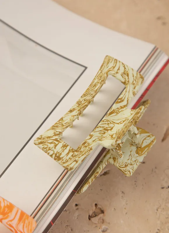 A Sure Thing Hair Clip - Green sold by Peppermayo