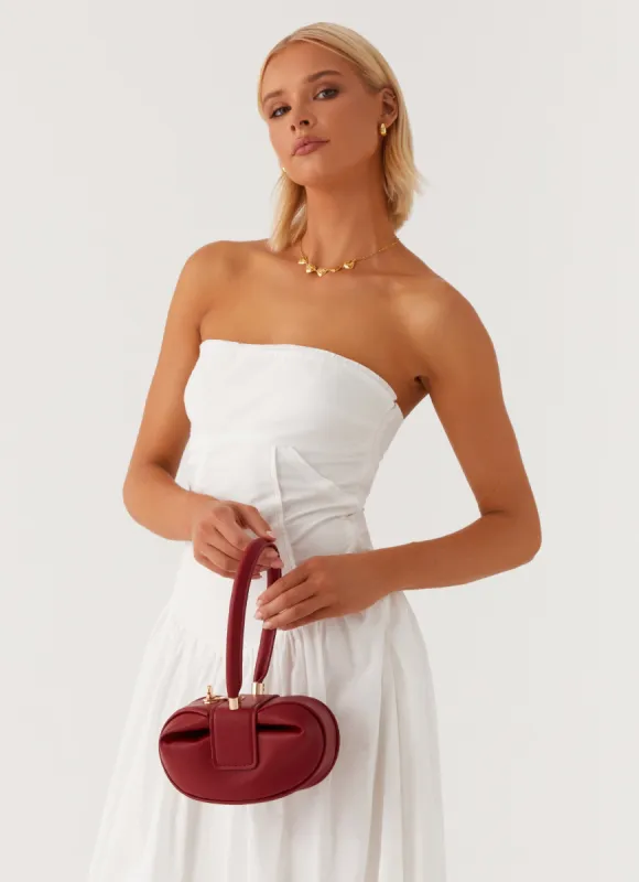 Natalie Bag - Red sold by Peppermayo
