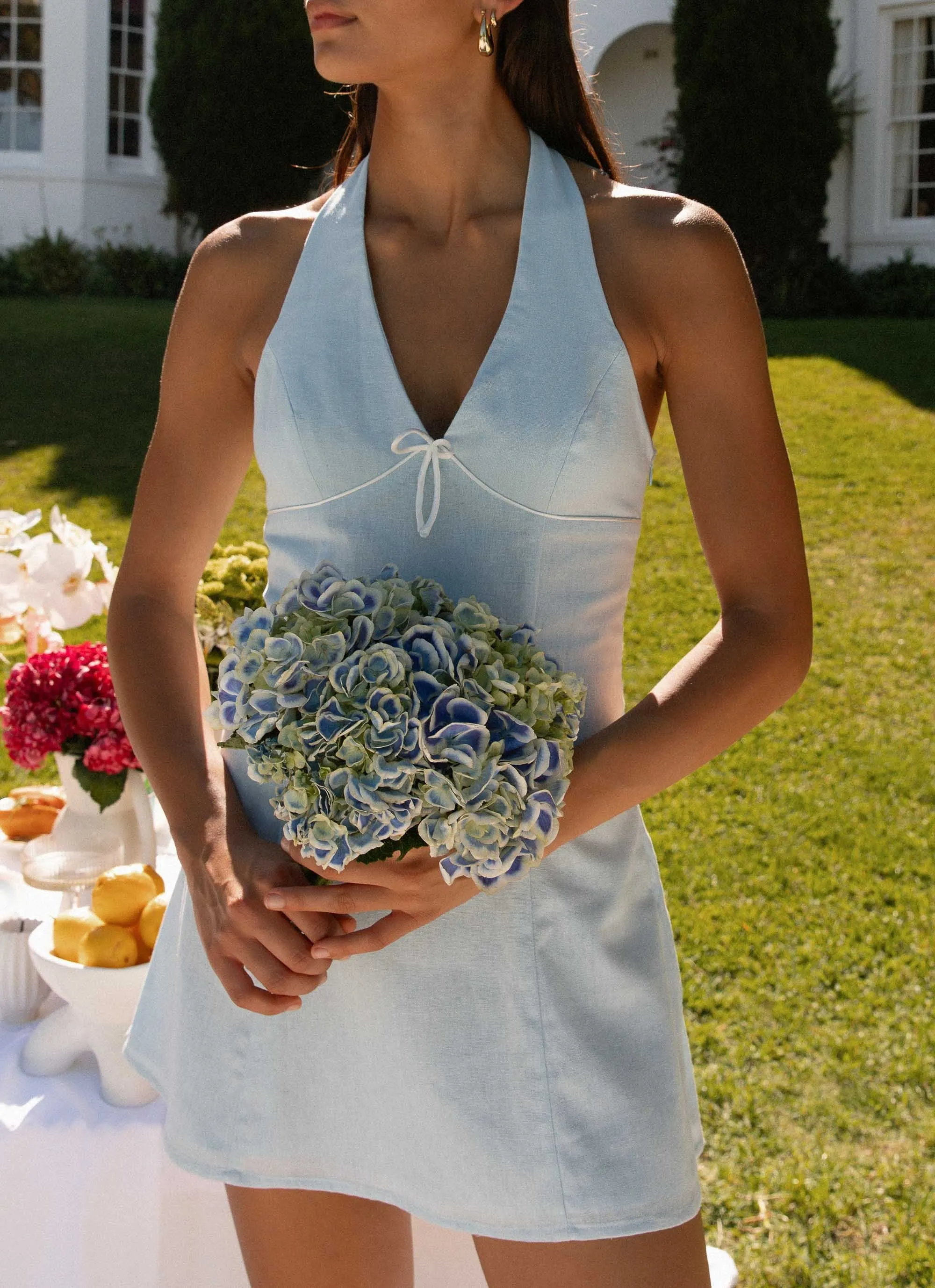 Bronte Mini Dress - Blue sold by Peppermayo product image thumbnail 2