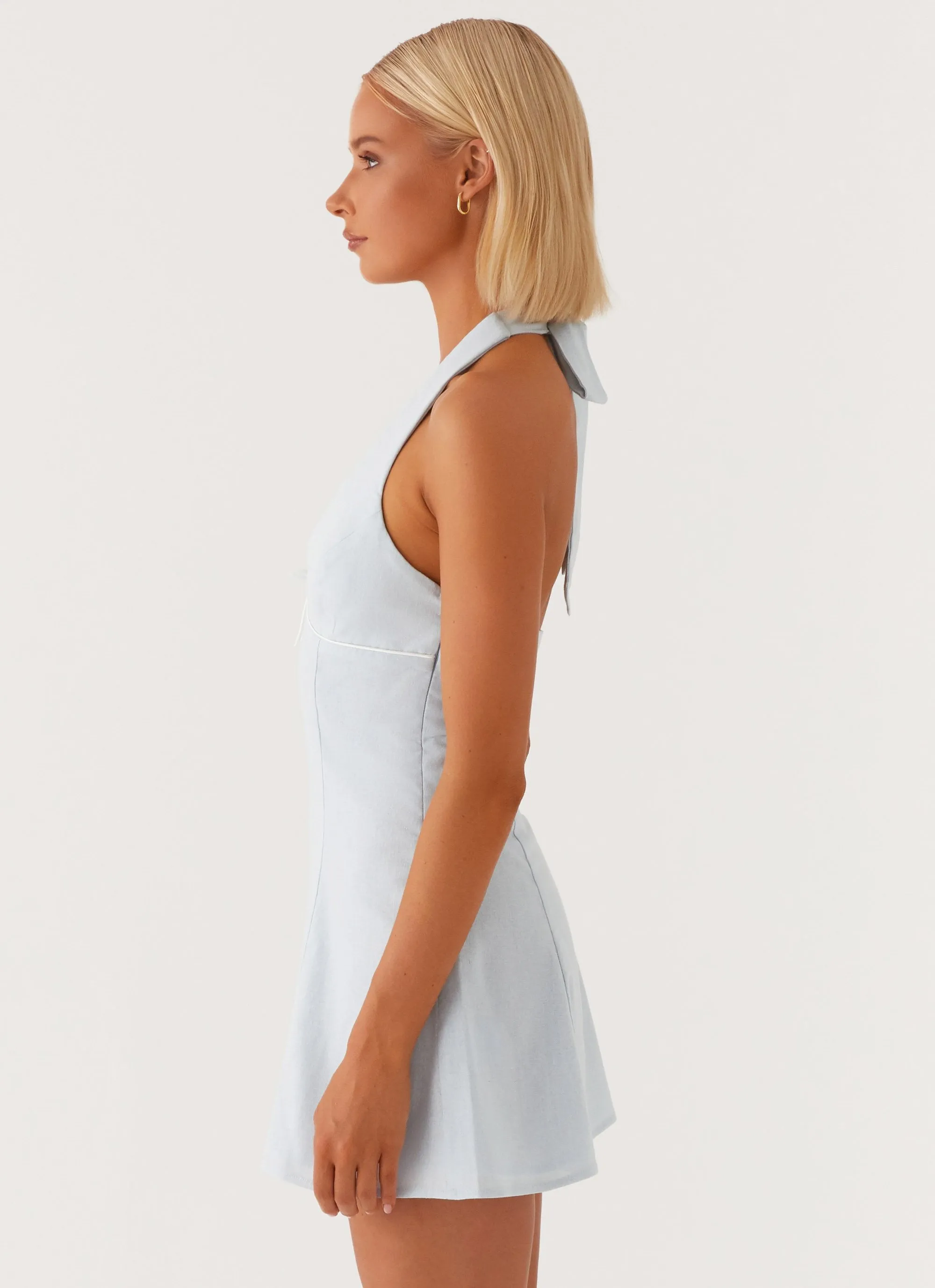 Bronte Mini Dress - Blue sold by Peppermayo product image thumbnail 4