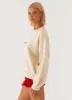 Off Piste Oversized Knit Sweater - Ivory sold by Peppermayo