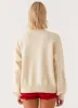 Off Piste Oversized Knit Sweater - Ivory sold by Peppermayo