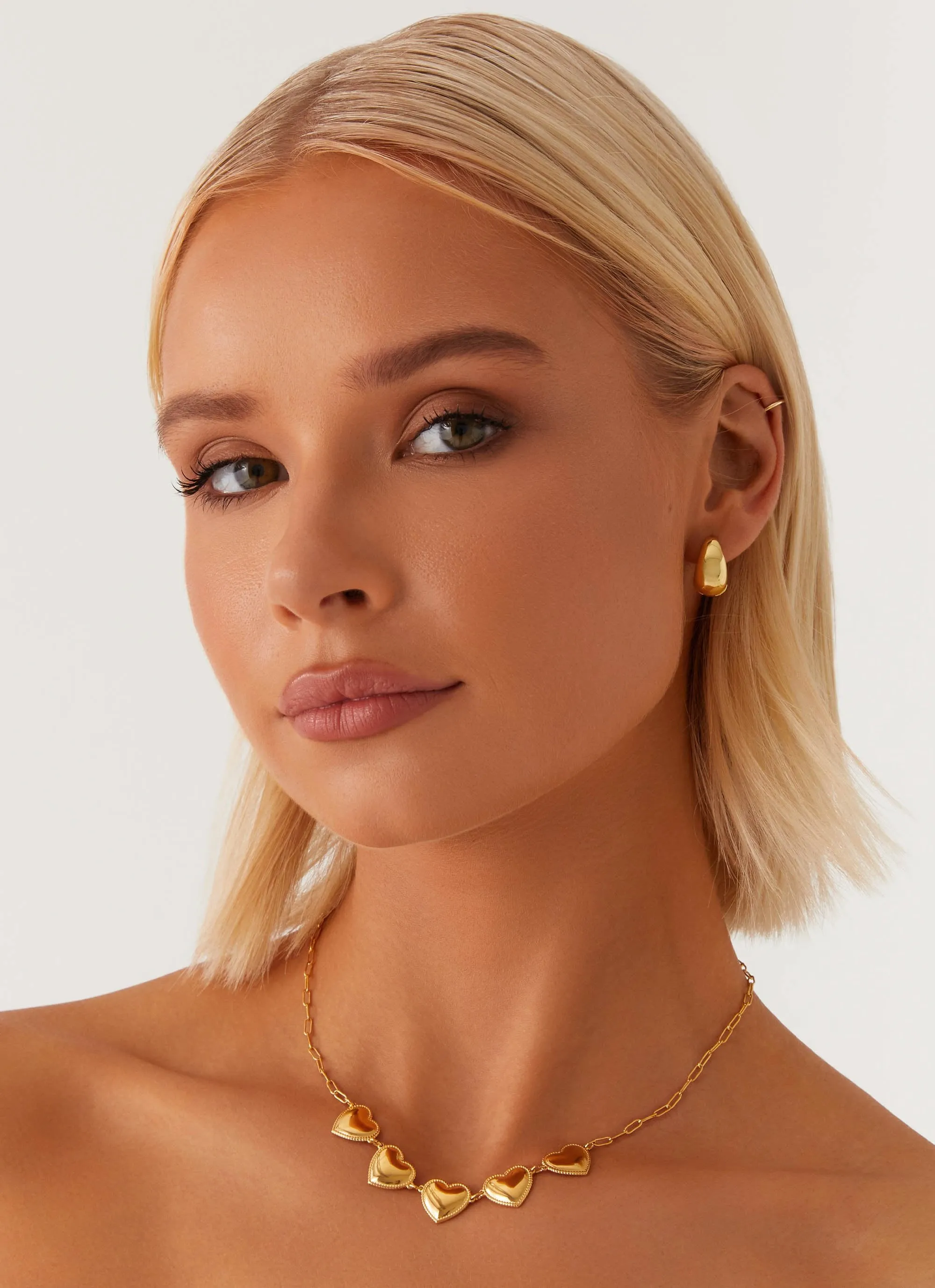 Camille Necklace - Gold sold by Peppermayo