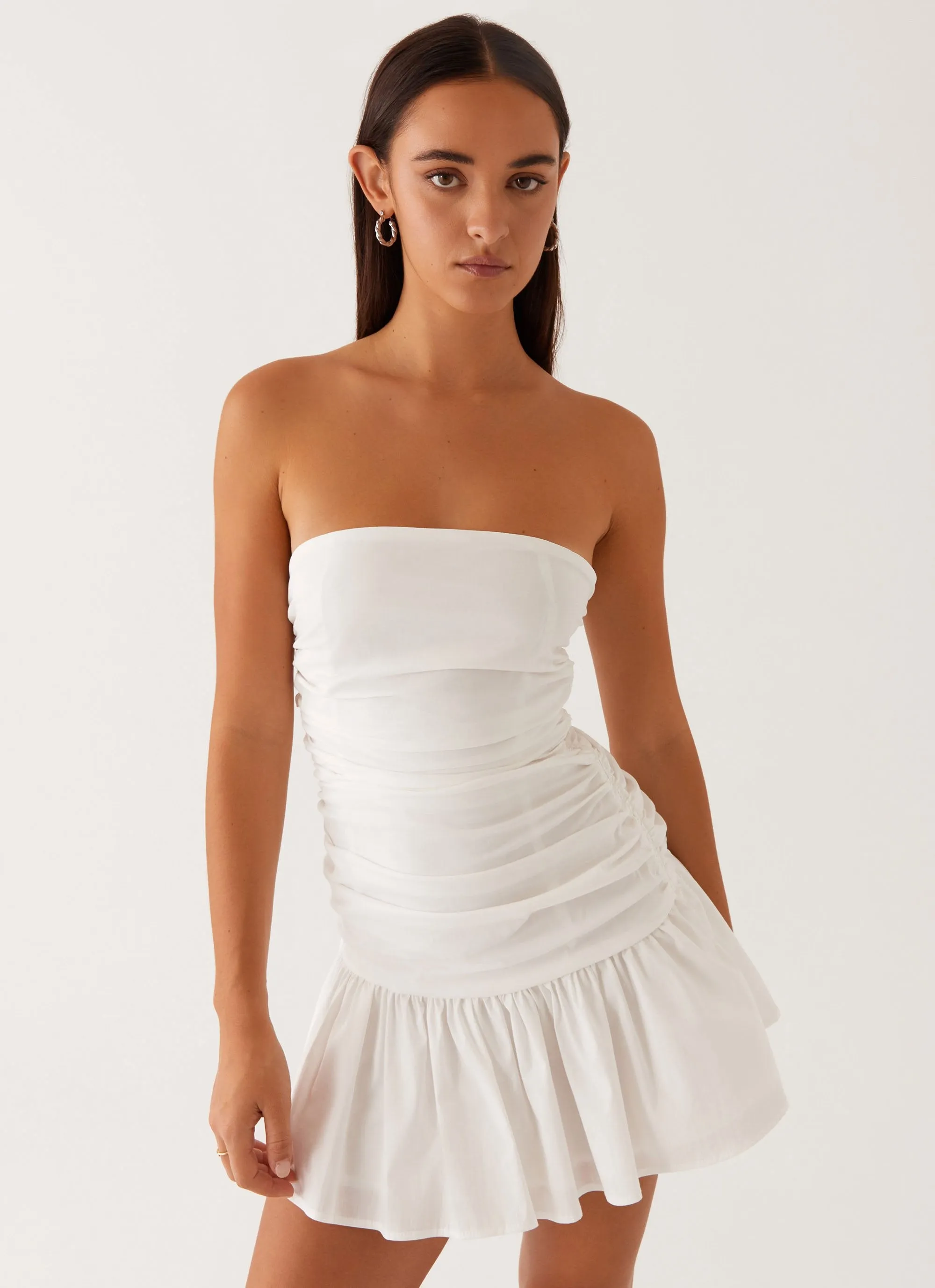 Carmel Mini Dress - White sold by Peppermayo product image thumbnail 2