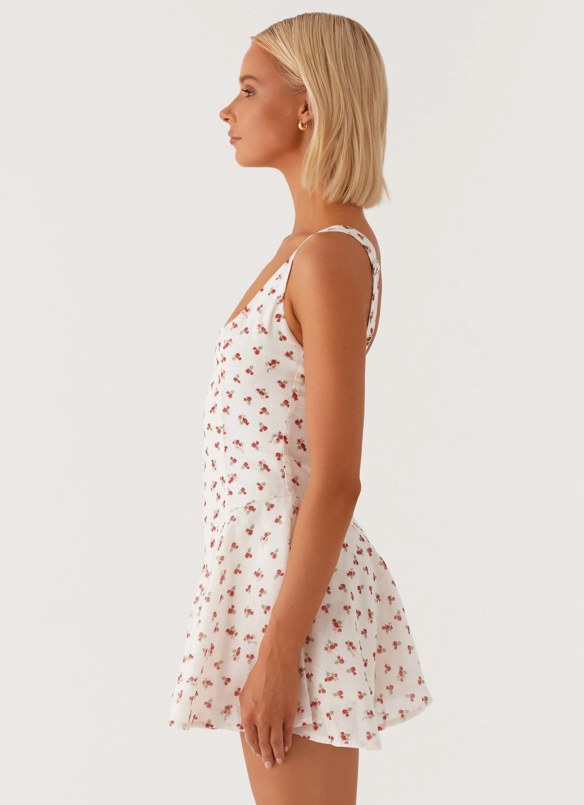 Kiva Mini Dress - Red Ditsy Floral sold by Peppermayo product image thumbnail 4