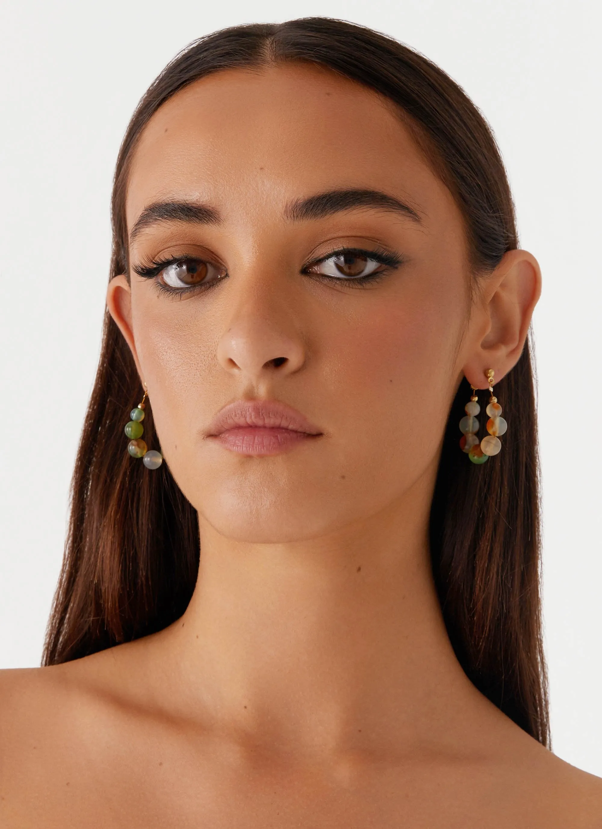 Maie Earrings - Multi sold by Peppermayo