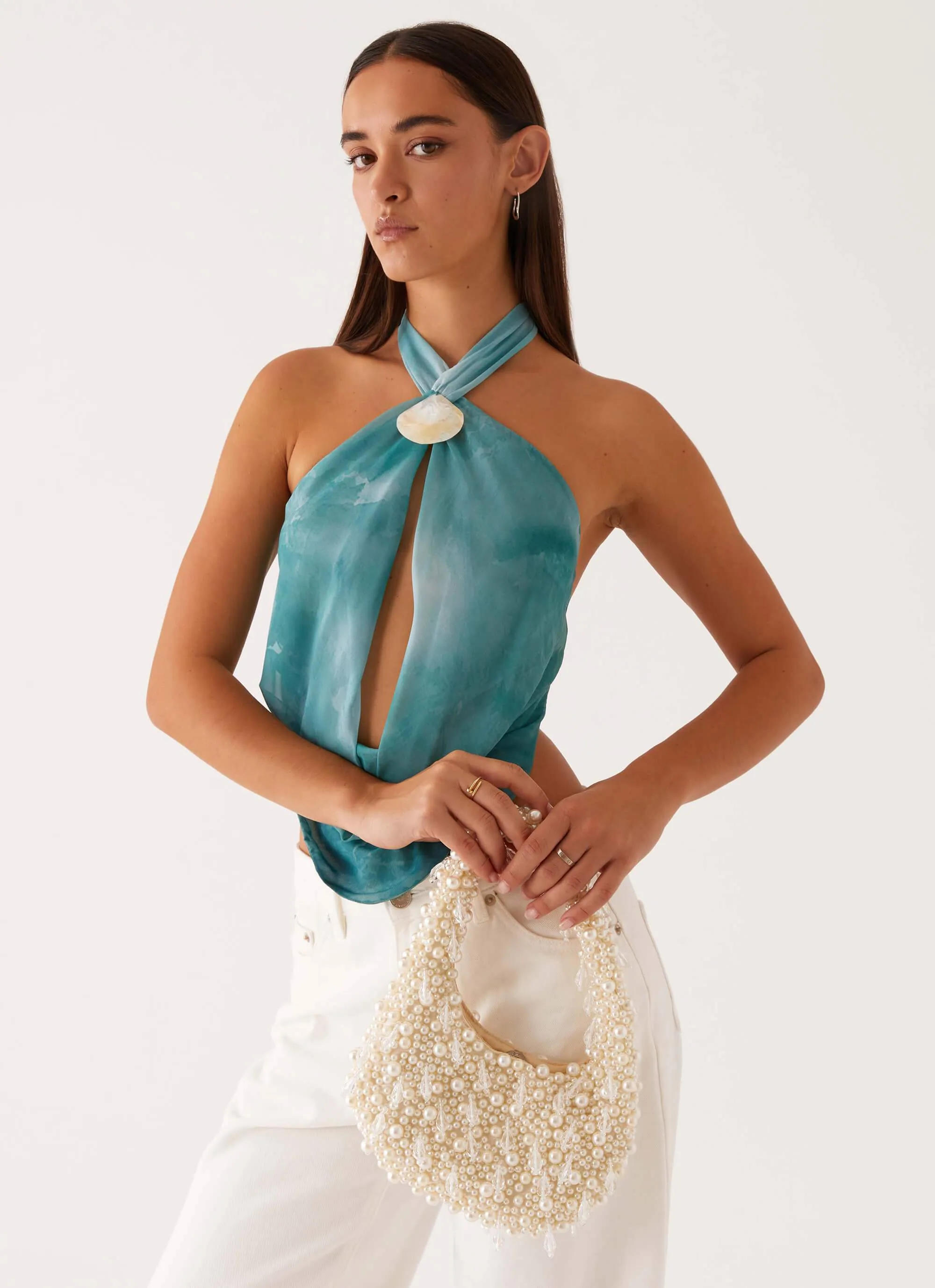 Malita Shoulder Bag - Pearl sold by Peppermayo product image thumbnail 3