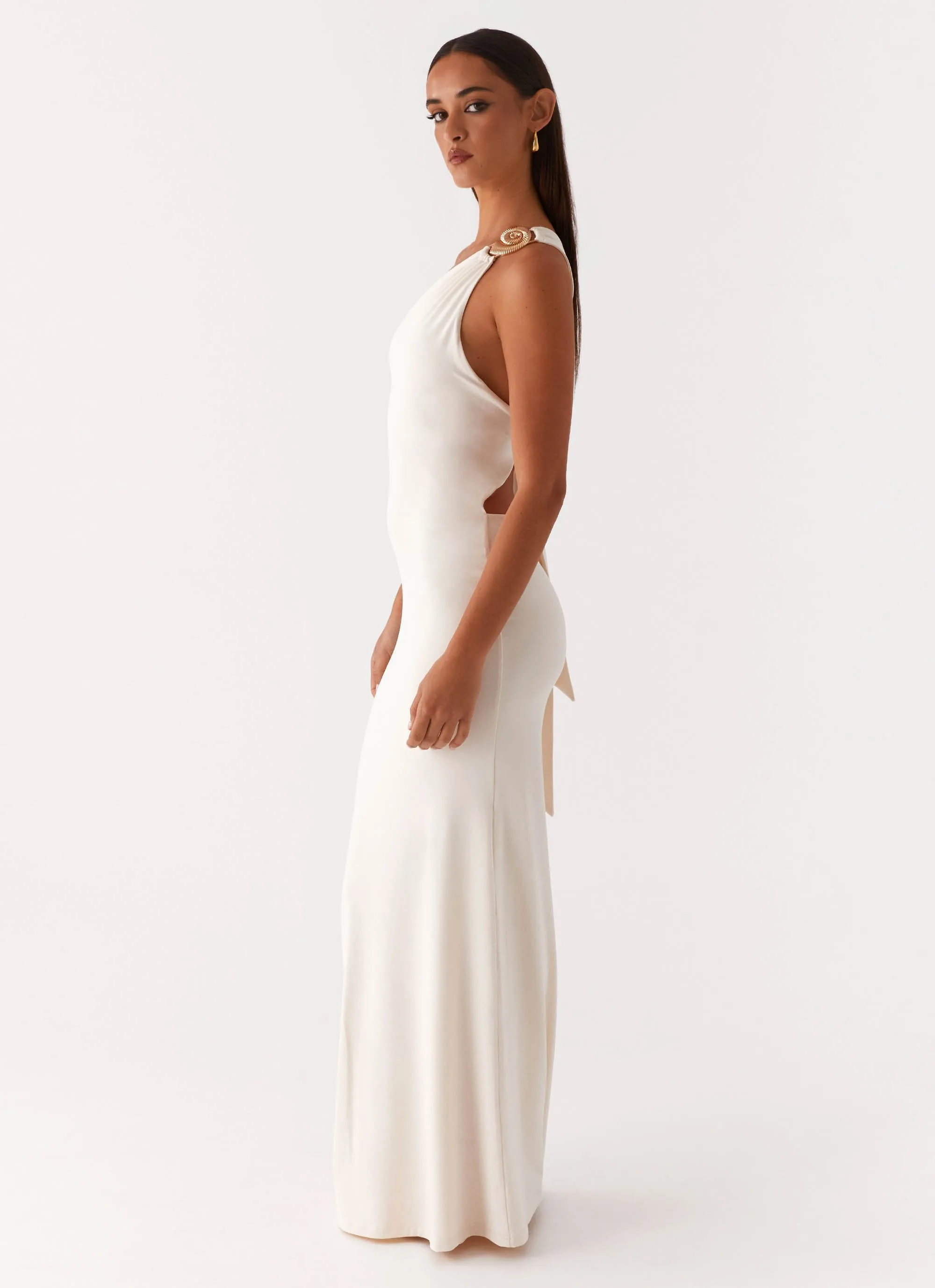 Infinity Maxi Dress - Ivory sold by Peppermayo product image thumbnail 5