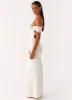 Illusion Maxi Dress - Ivory sold by Peppermayo