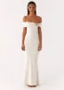 Illusion Maxi Dress - Ivory sold by Peppermayo