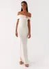 Illusion Maxi Dress - Ivory sold by Peppermayo