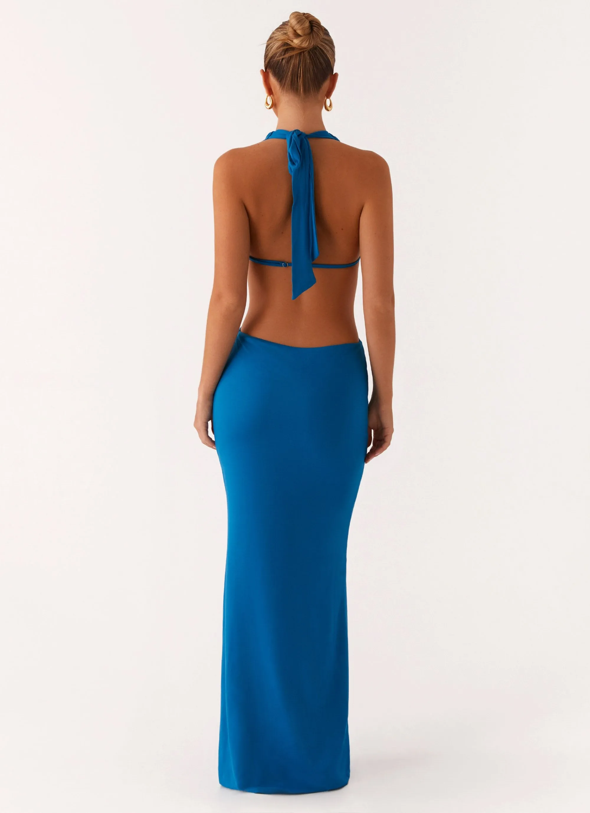 Flossy Maxi Dress - Royal Blue sold by Peppermayo product image thumbnail 2