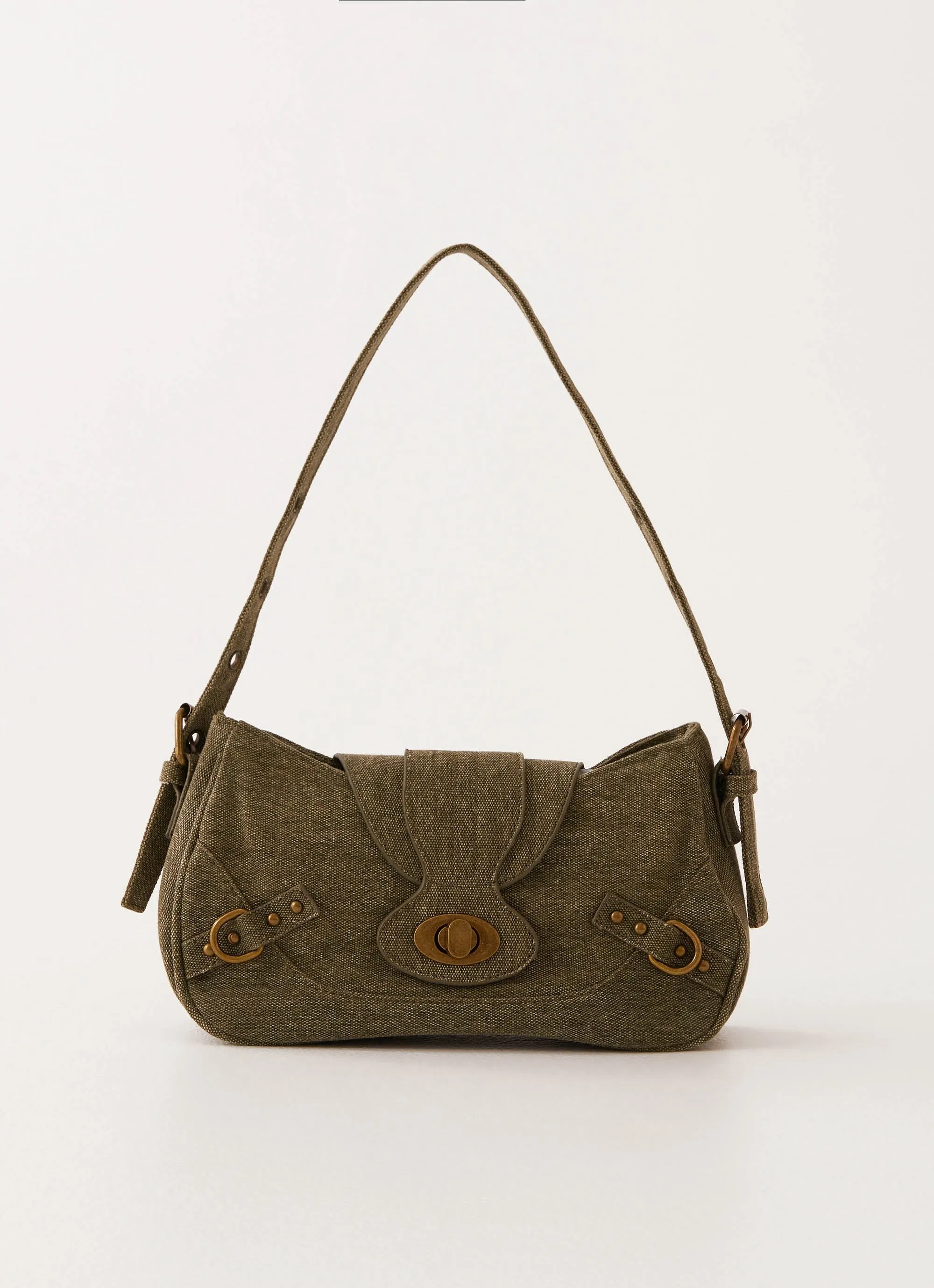 Yasmin Shoulder Bag - Khaki sold by Peppermayo product image thumbnail 2