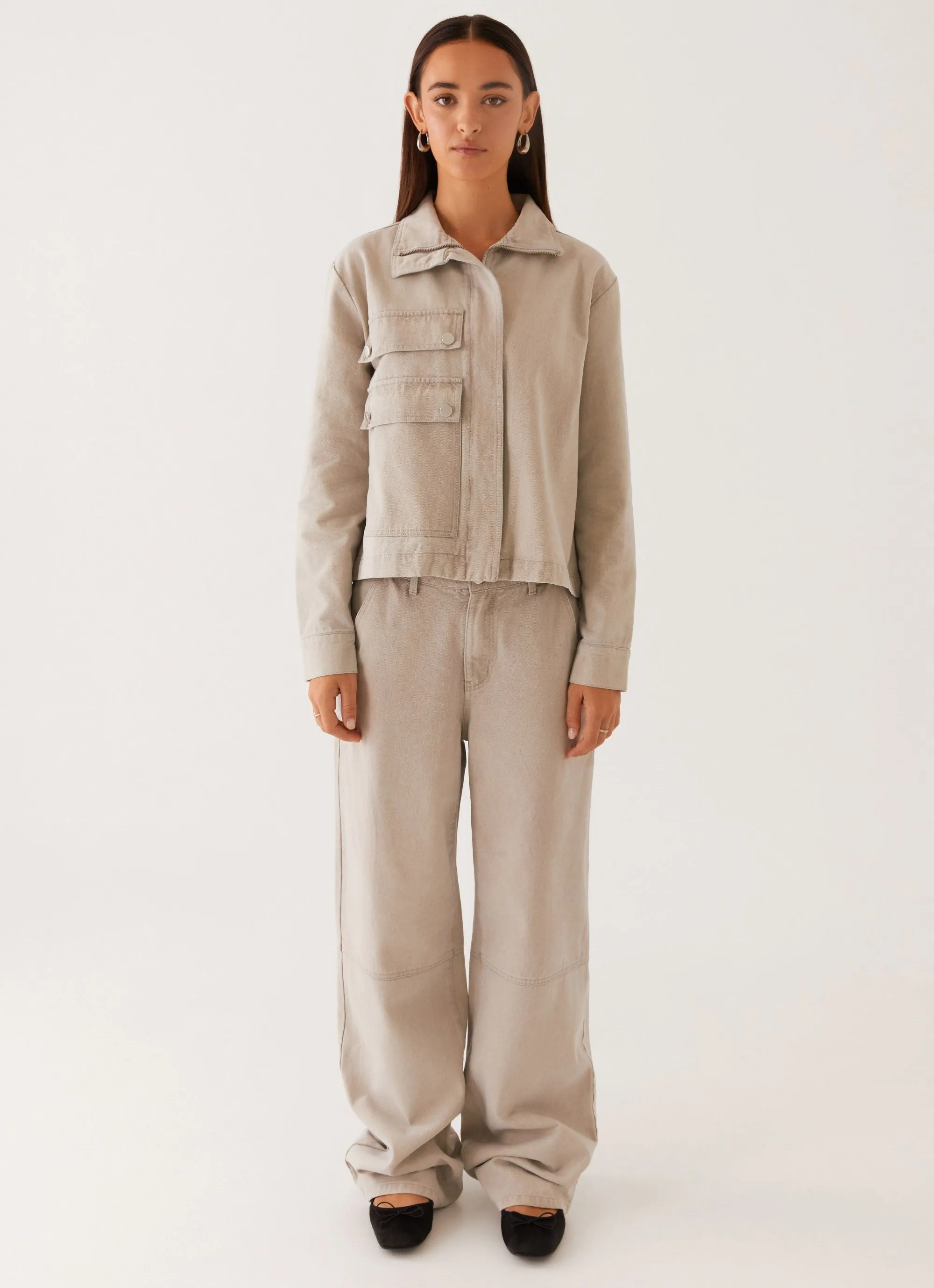 Milani Denim Jacket - Grey sold by Peppermayo product image thumbnail 2