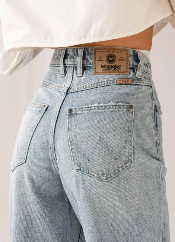 Bella Baggy Jean - Peninsula Blues sold by Peppermayo