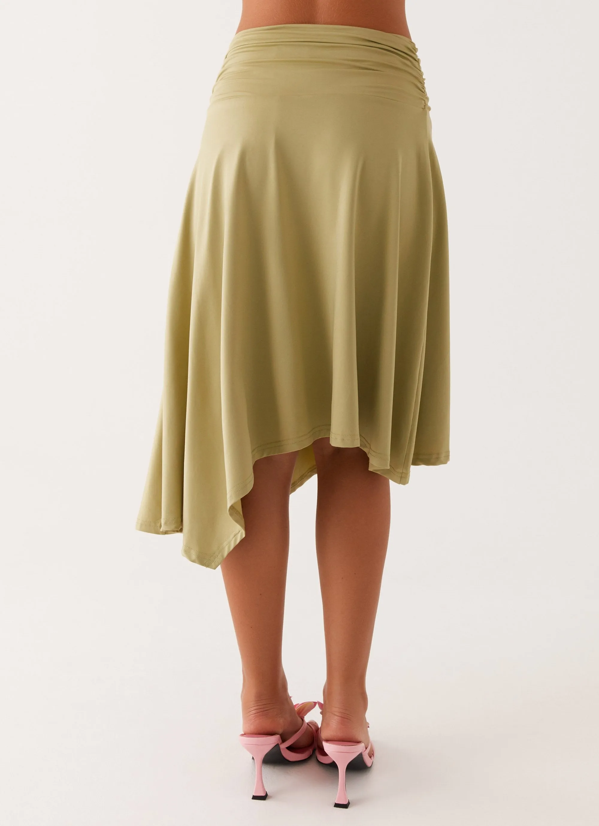 Dolly Midi Skirt - Green sold by Peppermayo product image thumbnail 5