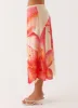 Summertime Midi Skirt - Yellow Floral sold by Peppermayo