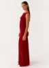 Manon Maxi Dress - Red sold by Peppermayo