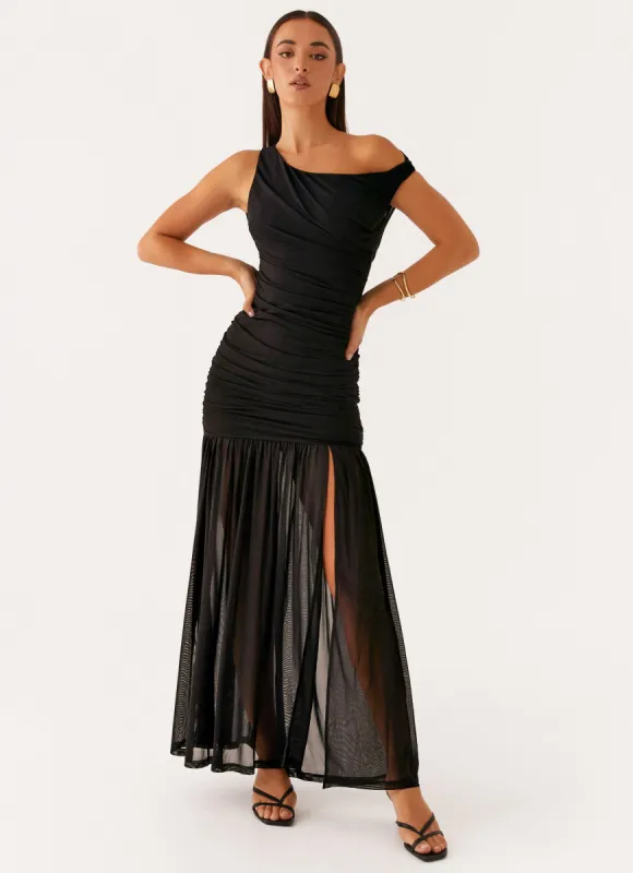 Pavilion Maxi Dress - Black sold by Peppermayo