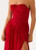 Adira Maxi Dress - Red sold by Peppermayo