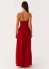 Adira Maxi Dress - Red sold by Peppermayo