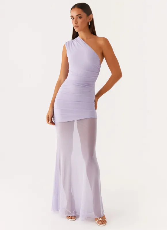 Marea Maxi Dress - Lilac sold by Peppermayo