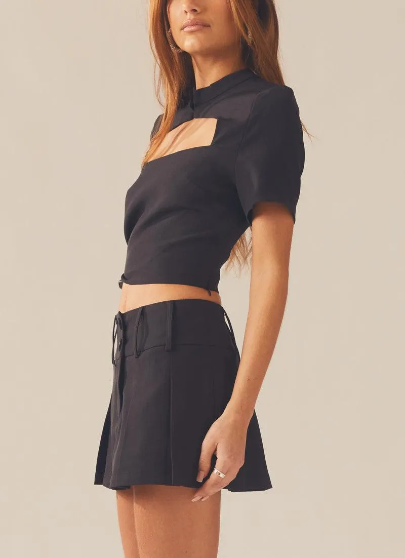 London Electric Top - Charcoal sold by Peppermayo product image thumbnail 4