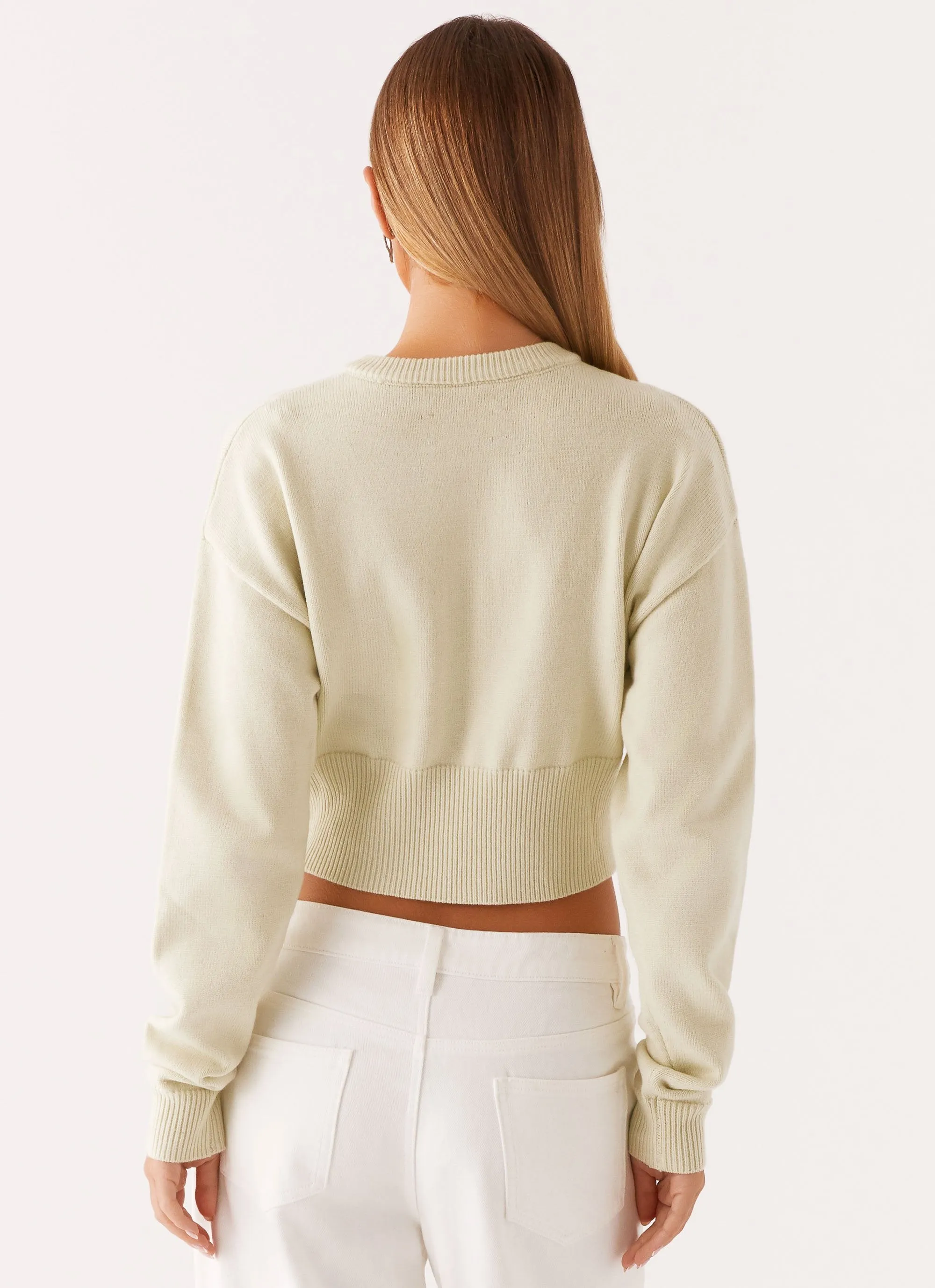 Its Happening Knit Cardigan - Sage sold by Peppermayo product image thumbnail 4