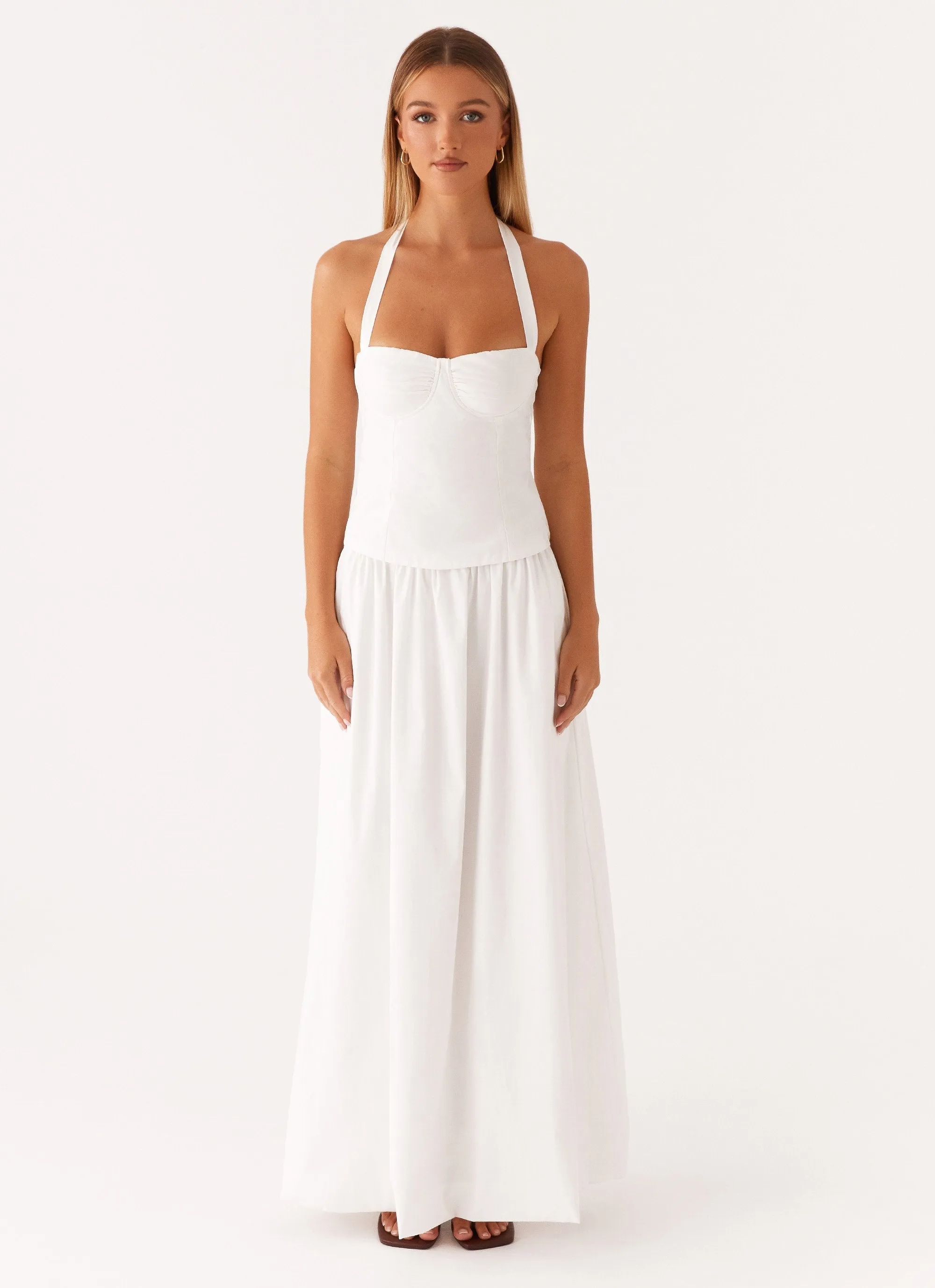 Cheryl Maxi Skirt - White sold by Peppermayo product image thumbnail 2