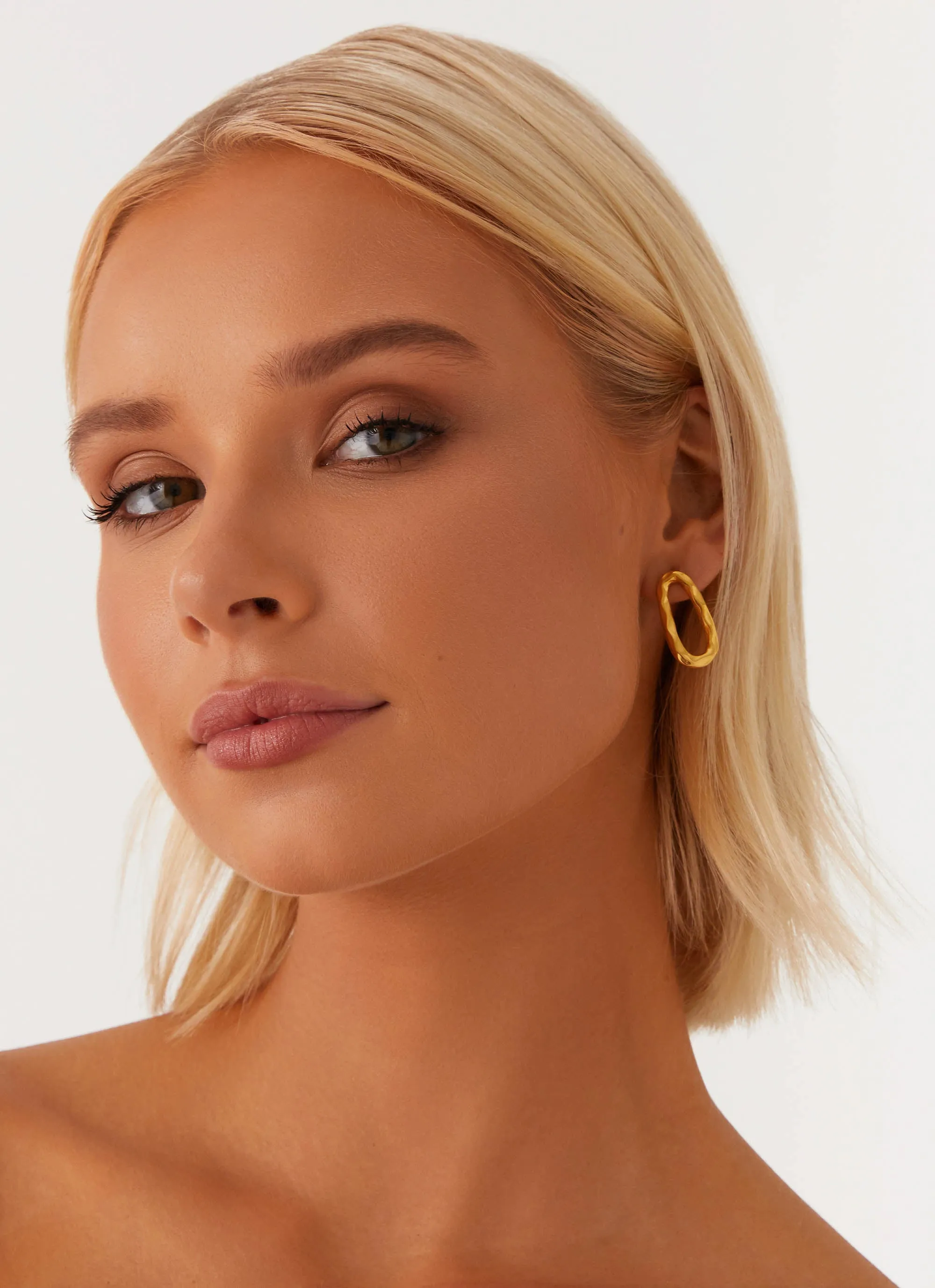Jedia Earrings - Gold sold by Peppermayo product image thumbnail 4